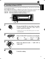 Preview for 17 page of JVC KD-SX650 Instructions Manual