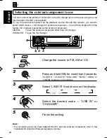 Preview for 28 page of JVC KD-SX650 Instructions Manual