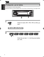 Preview for 8 page of JVC KD-SX750 Instructions Manual