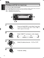 Preview for 22 page of JVC KD-SX750 Instructions Manual