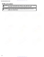 Предварительный просмотр 2 страницы JVC KD-SX780 Service Manual