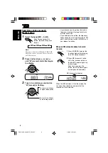 Предварительный просмотр 8 страницы JVC KD-SX841R Instructions Manual