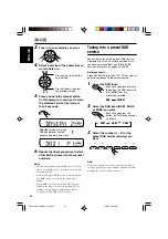 Предварительный просмотр 34 страницы JVC KD-SX841R Instructions Manual