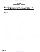 Preview for 2 page of JVC KD-SX841R Service Manual