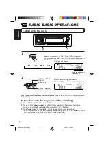 Предварительный просмотр 6 страницы JVC KD-SX855R Instruction Manual