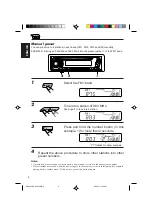 Предварительный просмотр 8 страницы JVC KD-SX855R Instruction Manual