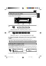 Предварительный просмотр 9 страницы JVC KD-SX855R Instruction Manual