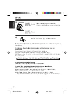 Preview for 42 page of JVC KD-SX909R Instructions Manual