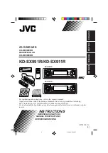 JVC KD-SX911R Instructions Manual preview