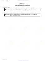 Preview for 2 page of JVC KD-SX9350 Service Manual