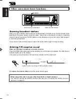 Preview for 10 page of JVC KD-SX940 Instructions Manual