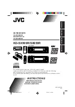 JVC KD-SX959R Instructions Manual предпросмотр