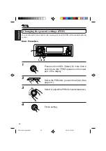 Preview for 28 page of JVC KD-SX959R Instructions Manual