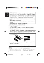 Предварительный просмотр 2 страницы JVC KD-SX980 Instructions Manual