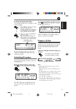 Предварительный просмотр 13 страницы JVC KD-SX980 Instructions Manual