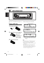 Предварительный просмотр 16 страницы JVC KD-SX980 Instructions Manual