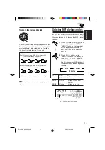 Предварительный просмотр 19 страницы JVC KD-SX980 Instructions Manual