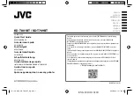 Предварительный просмотр 1 страницы JVC KD-T709BT Quick Start Manual