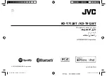 Предварительный просмотр 152 страницы JVC KD-T712BT Instruction Manual