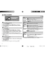 Предварительный просмотр 6 страницы JVC KD-X110 Instruction Manual