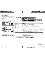 Предварительный просмотр 7 страницы JVC KD-X110 Instruction Manual