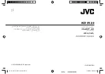 Предварительный просмотр 88 страницы JVC KD-X120 Instruction Manual