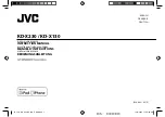 JVC KD-X130 Instruction Manual preview