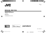 JVC KD-X152 Instruction Manual preview