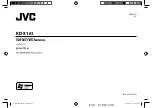 Предварительный просмотр 1 страницы JVC KD-X161 Instruction Manual