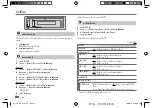 Предварительный просмотр 22 страницы JVC KD-X161 Instruction Manual