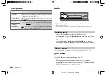 Предварительный просмотр 6 страницы JVC KD-X172 Instruction Manual