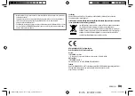 Предварительный просмотр 33 страницы JVC KD-X182BT Instruction Manual