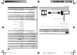 Предварительный просмотр 42 страницы JVC KD-X182BT Instruction Manual