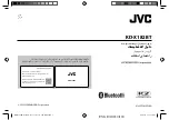 Предварительный просмотр 104 страницы JVC KD-X182BT Instruction Manual