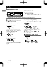 Preview for 6 page of JVC KD-X200 Instruction Manual