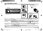 Предварительный просмотр 21 страницы JVC KD-X220 Instruction Manual