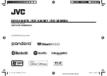 Предварительный просмотр 1 страницы JVC KD-X255BT Instruction Manual