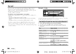 Preview for 62 page of JVC KD-X272BT Instruction Manual