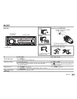 Предварительный просмотр 5 страницы JVC KD-X320BTS Instruction Manual