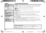 Preview for 58 page of JVC KD-X330BT Instruction Manual