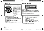 Предварительный просмотр 22 страницы JVC KD-X341BT Instruction Manual