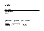 JVC KD-X351BT Instruction Manual preview