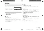 Предварительный просмотр 33 страницы JVC KD-X375BT Instruction Manual