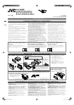 Предварительный просмотр 1 страницы JVC KD-X50BT Installation Manual