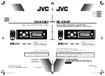 Предварительный просмотр 1 страницы JVC KD-X50BT Instructions Manual