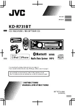 Предварительный просмотр 1 страницы JVC KD731BT Instructions For Use Manual