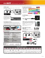 Предварительный просмотр 2 страницы JVC KDA605 - KD Radio / CD Brochure & Specs