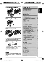 Предварительный просмотр 3 страницы JVC KDA605 - KD Radio / CD Instruction Manual