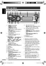 Предварительный просмотр 4 страницы JVC KDA605 - KD Radio / CD Instruction Manual