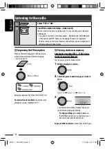 Предварительный просмотр 8 страницы JVC KDA605 - KD Radio / CD Instruction Manual